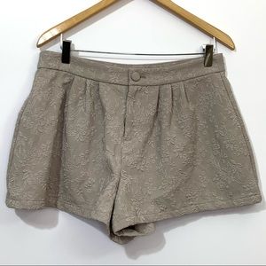 Free People Lace Woven Flirty Floral Dressy Shorts